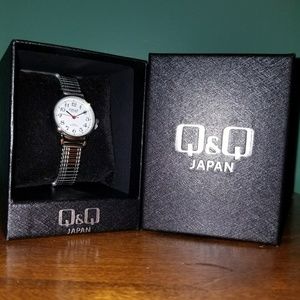 Q&Q Silver Watch 🌺